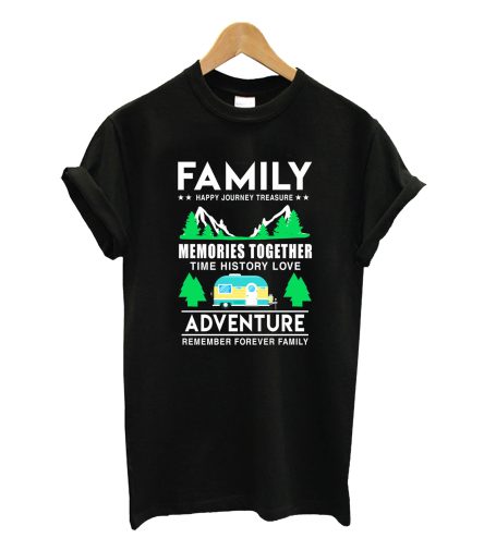 Family Camping Gift For Grandparents T-Shirt