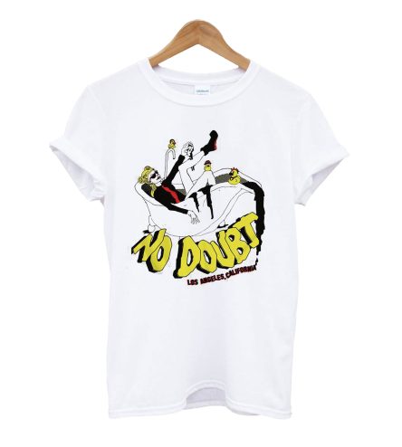 Hand Drawn No Doubt Unisex Band T-Shirt