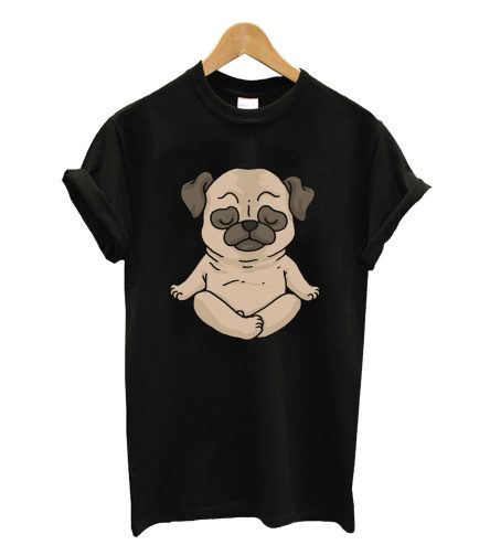 Pug Yoga Funny Pug Gift T-Shirt