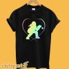 Softball Catchers Gear Soft Rainbow T-Shirt