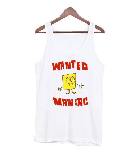 SpongeBob SquarePants Wanted Maniac Tank Top