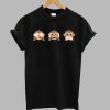 Three wise monkeys T-Shirt