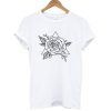 Triangle rose T-shirt