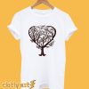 Heart Tree T Shirt