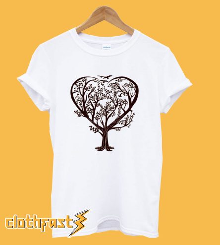 Heart Tree T Shirt