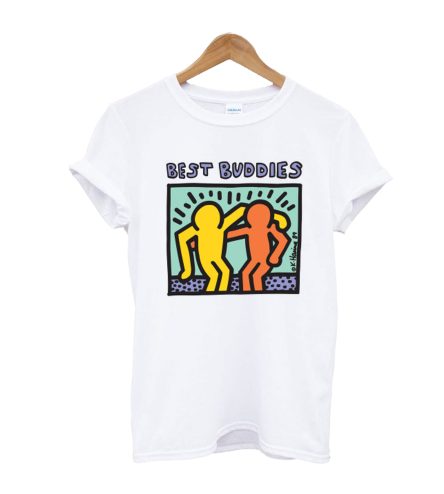 Keith Haring Best Buddies T shirt