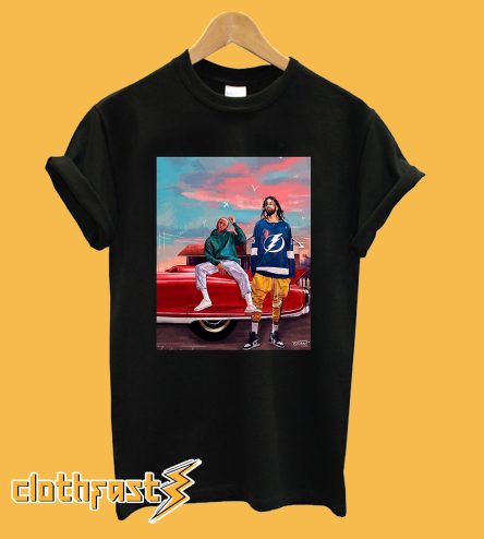 Kendrick Lamar J Cole T shirt