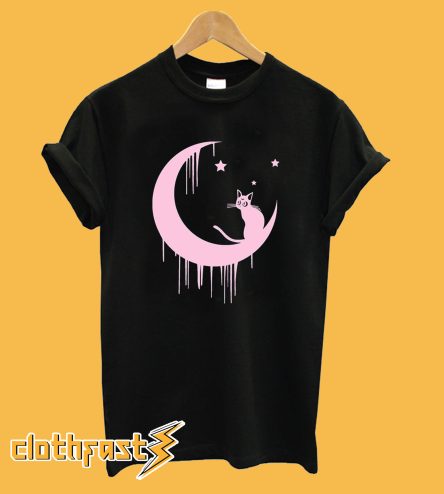 PASTEL KITTY MOON T-Shirt