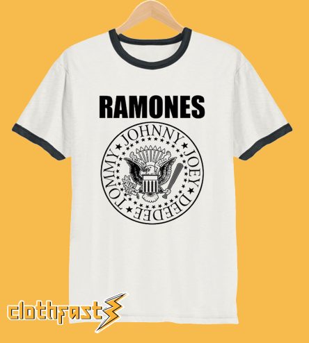 The Ramones Presidential ringer T-shirt