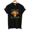 Vintage Lemon Juice Call Me Old Fashioned T-Shirt