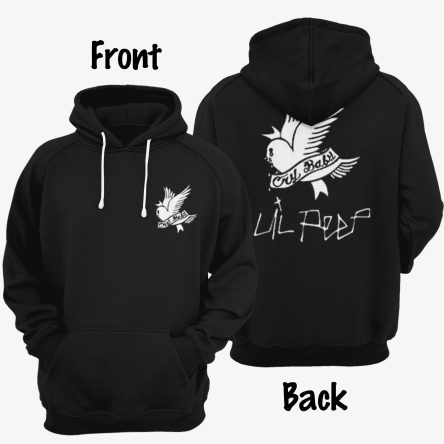 2019 Newest Lil Peep R.I.P Lil Peep LOVE Hoodie - Front Back