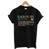 Black Father Definition Vintage T Shirt