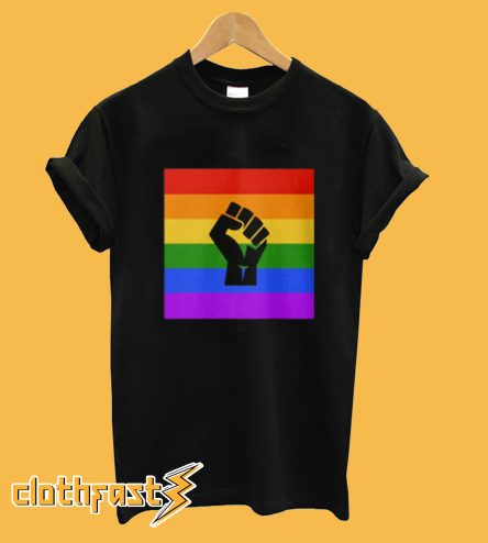 Black Lives Matter Rainbow T-Shirt