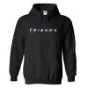 Friends Black Hoodie