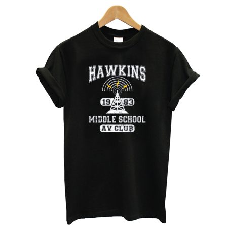 Hawkins Middle School AV Club Stranger Things T-Shirt