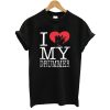 I Love My Drummer T-Shirt