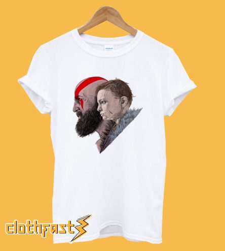 Kratos and Atreus God of War T shirt