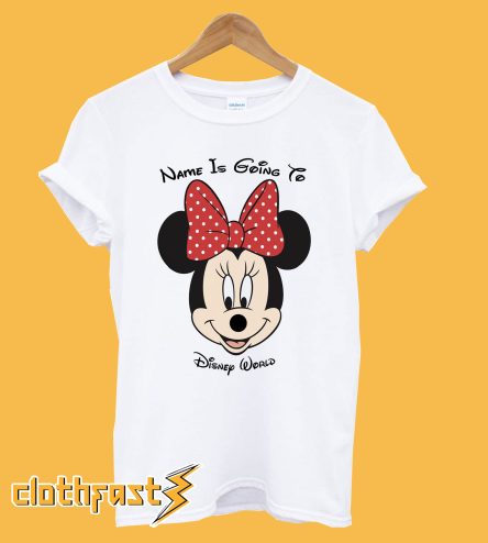 Minnie Mouse White T shirt