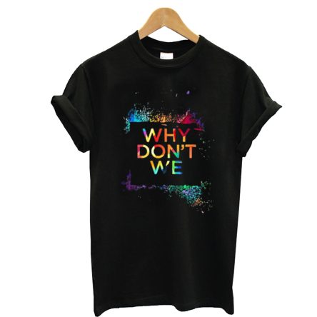 Why Don’t We Full Color Splatter Logo T-Shirt