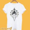 Elegant Moon Phase Boho Summer T-Shirt