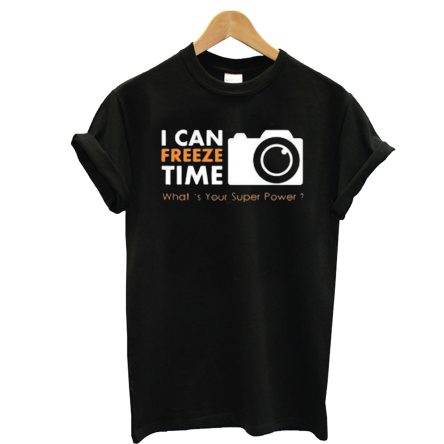 I Can Freeze Time T Shirt