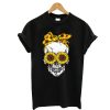 Lady Skull Sunflower T-Shirt