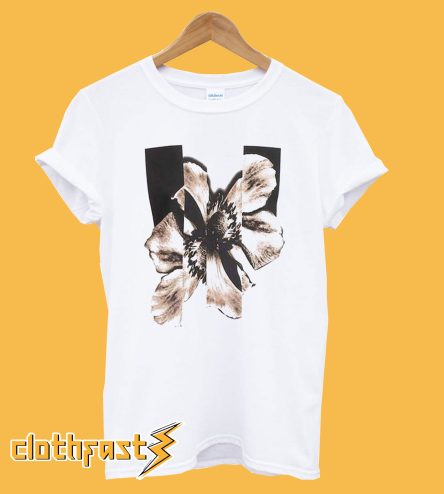 Neil Barrett Floral Print T Shirt