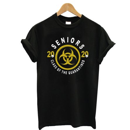 Seniors 2020 Class Of The Quarantined Graduation T-Shirt