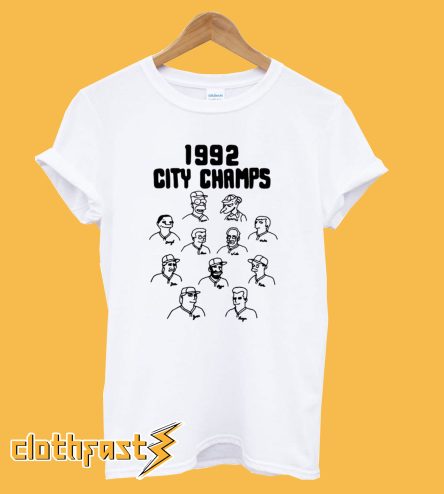 The Simpsons 1992 City Champs T-Shirt