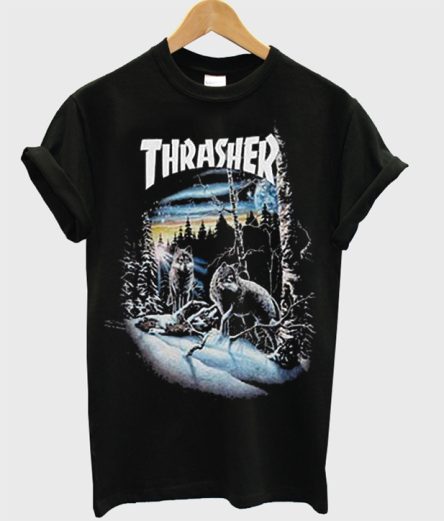 Thrasher 13 wolves T Shirt