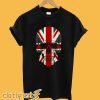 United Kingdom Flag Skull Country Skull Flag T-Shirt