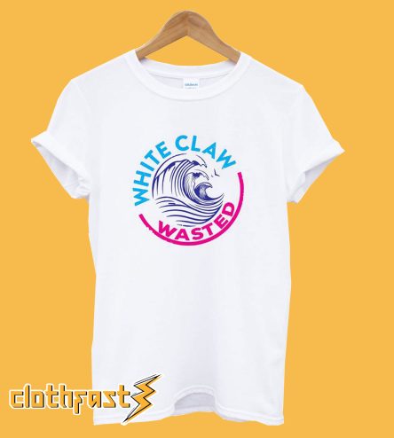 White Claw Wasted T shirt