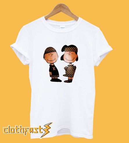 Charlie Brown And Lucy T shirt