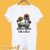 Country Roads Take Me Home Hippie Mushroom Natural T-shirt