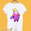 Fall Flossing Gamer Crowned King T-Shirt