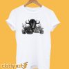 Fiery Skull Warrior T-Shirt