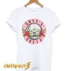 Guns N Roses Logo Pink T shirt