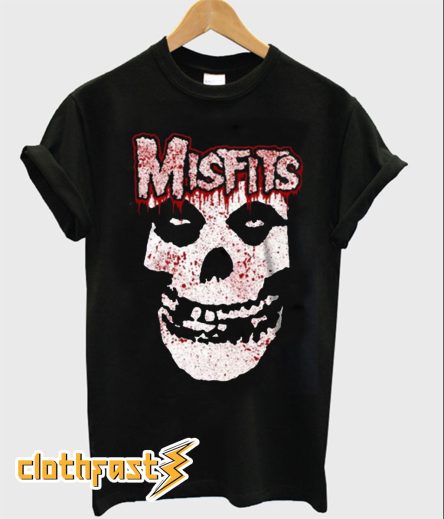 Official Misfits Bloody Logo T shirt