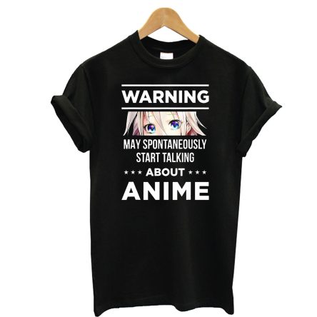 Warning May Spontaneously Anime T-Shirt