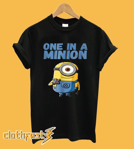 Despicable Me One In A Minion T shirt