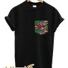 Disney Superhero Marvel Print Pocket T Shirt