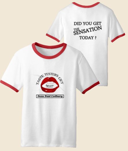 taste testers get ringer t-shirt