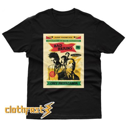 Obey Propaganda Bad Brains T shirt