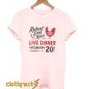 Robert Earl Keen Live Dinner Reunion Floore's 20 T-Shirt