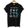 Stitch Today Mom Feel Happy Sad Angry T-Shirt