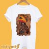 African Woman Map Painted T-Shirt