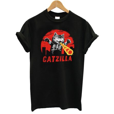 Catzilla Godzilla T-Shirt