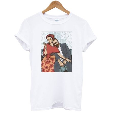 Frida Kahlo and Vincent Van Gogh Vintage T-Shirt