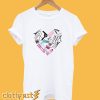 Hair Stylist Gift Idea Cool Trendy Love Heart T-Shirt