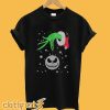 Hands Holding Jack Skellington Christmas T-Shirt